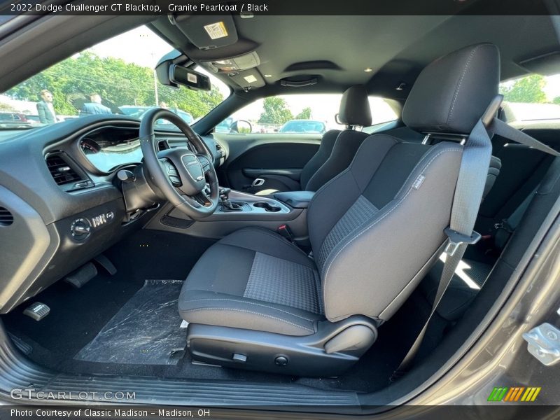  2022 Challenger GT Blacktop Black Interior