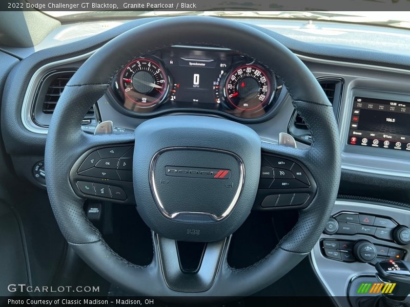  2022 Challenger GT Blacktop Steering Wheel