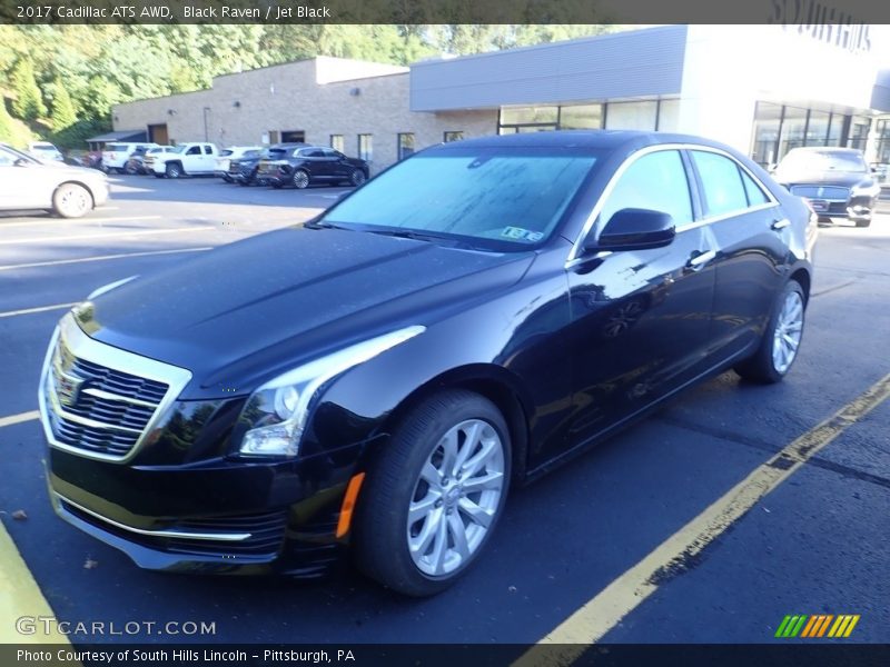 Black Raven / Jet Black 2017 Cadillac ATS AWD