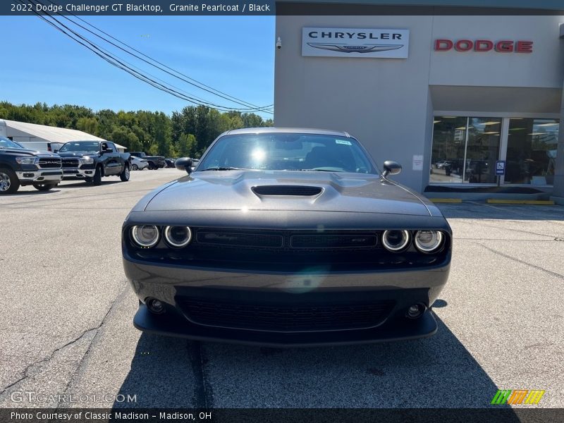 Granite Pearlcoat / Black 2022 Dodge Challenger GT Blacktop
