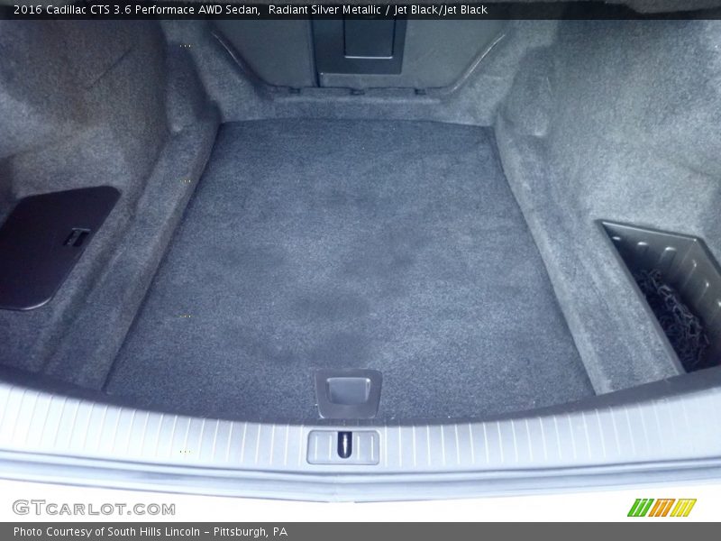  2016 CTS 3.6 Performace AWD Sedan Trunk