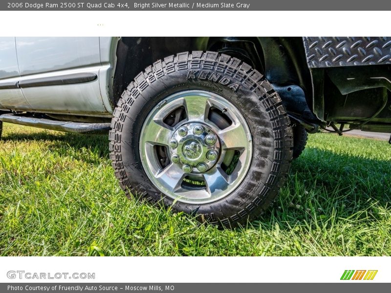 Bright Silver Metallic / Medium Slate Gray 2006 Dodge Ram 2500 ST Quad Cab 4x4