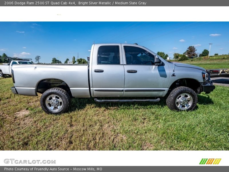 Bright Silver Metallic / Medium Slate Gray 2006 Dodge Ram 2500 ST Quad Cab 4x4