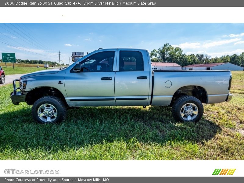 Bright Silver Metallic / Medium Slate Gray 2006 Dodge Ram 2500 ST Quad Cab 4x4