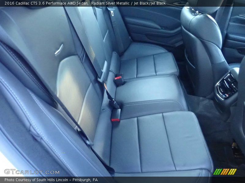 Rear Seat of 2016 CTS 3.6 Performace AWD Sedan