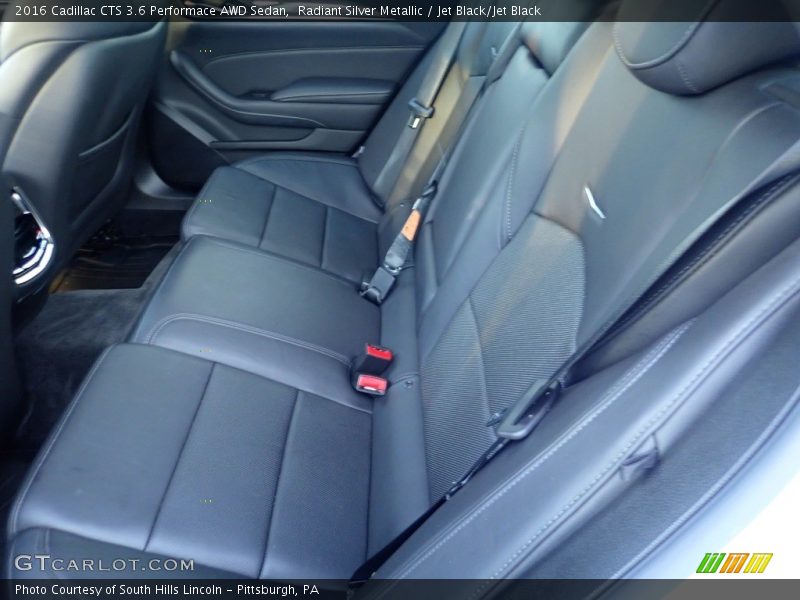 Rear Seat of 2016 CTS 3.6 Performace AWD Sedan