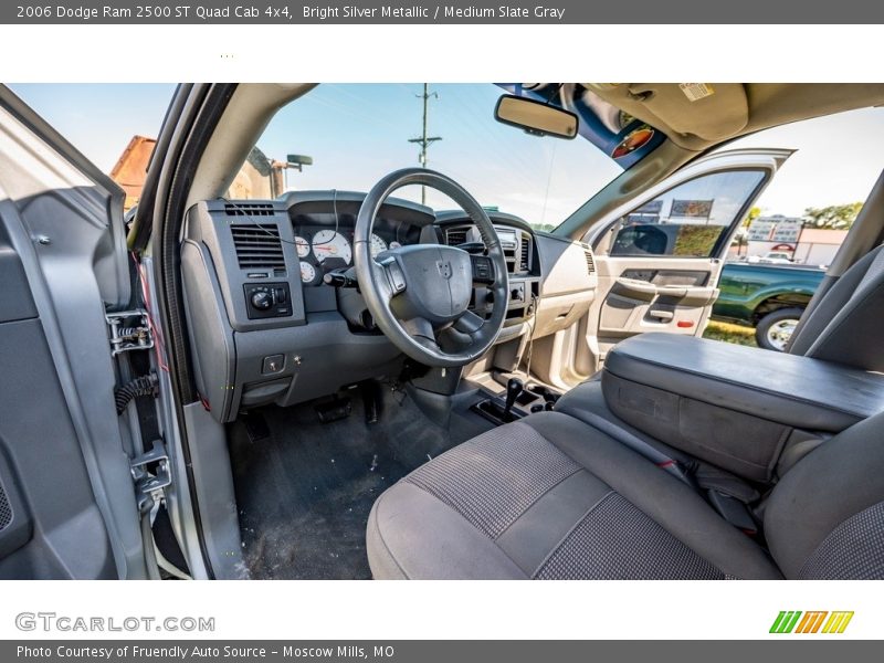 Bright Silver Metallic / Medium Slate Gray 2006 Dodge Ram 2500 ST Quad Cab 4x4