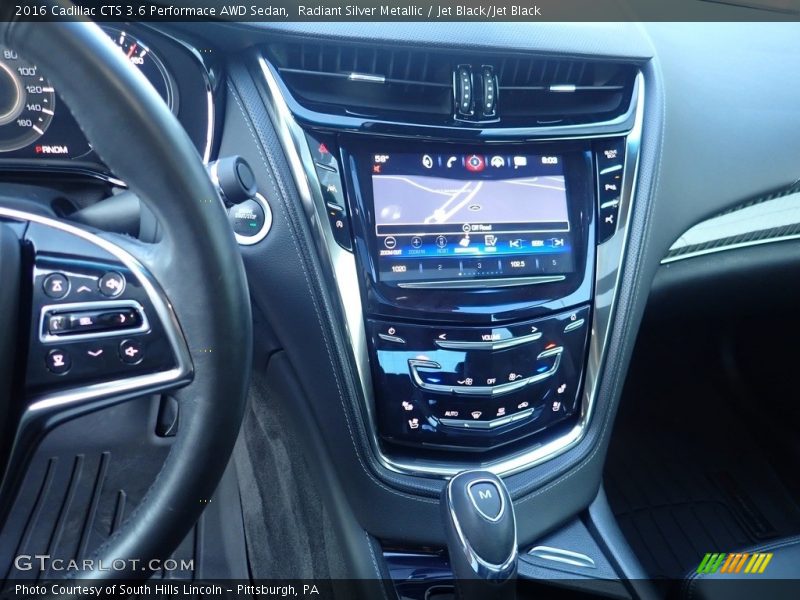 Controls of 2016 CTS 3.6 Performace AWD Sedan