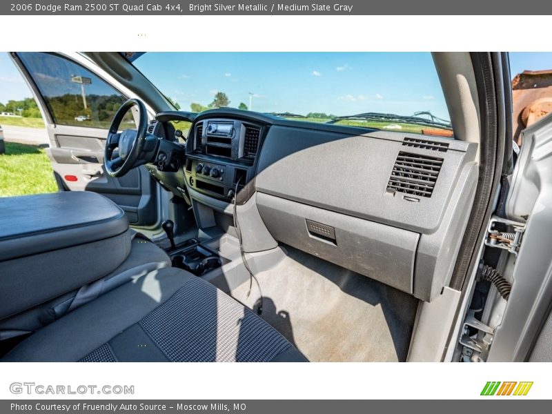 Bright Silver Metallic / Medium Slate Gray 2006 Dodge Ram 2500 ST Quad Cab 4x4