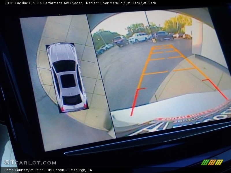 Radiant Silver Metallic / Jet Black/Jet Black 2016 Cadillac CTS 3.6 Performace AWD Sedan