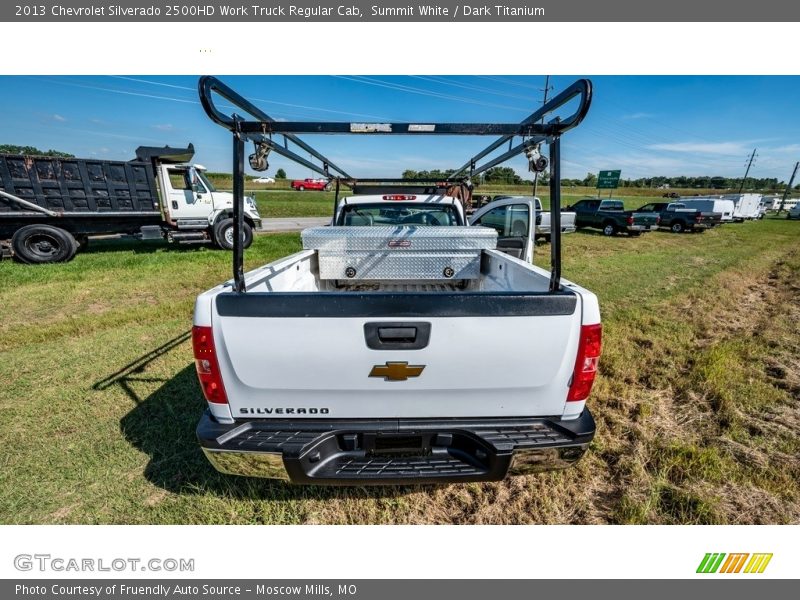 Summit White / Dark Titanium 2013 Chevrolet Silverado 2500HD Work Truck Regular Cab