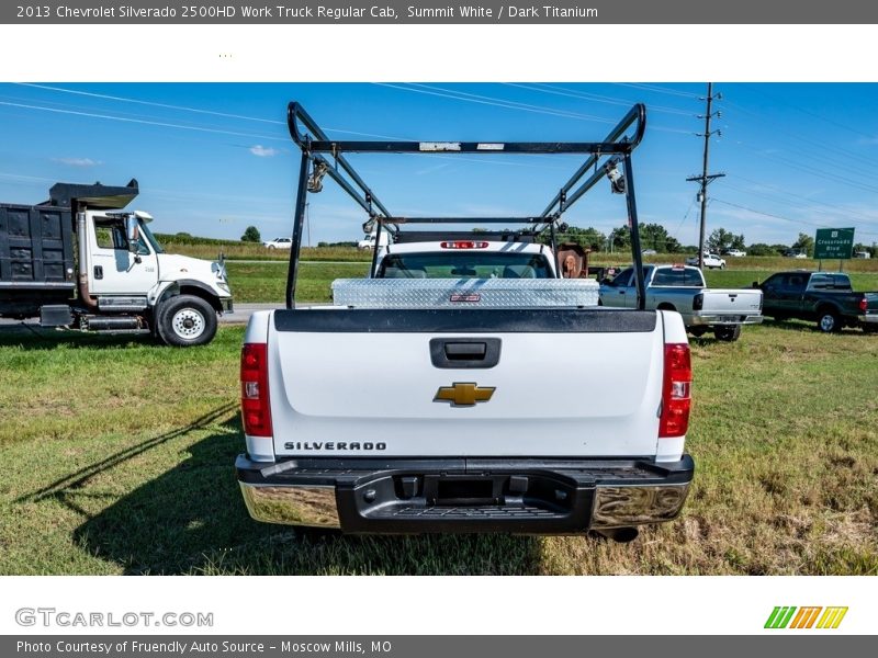 Summit White / Dark Titanium 2013 Chevrolet Silverado 2500HD Work Truck Regular Cab