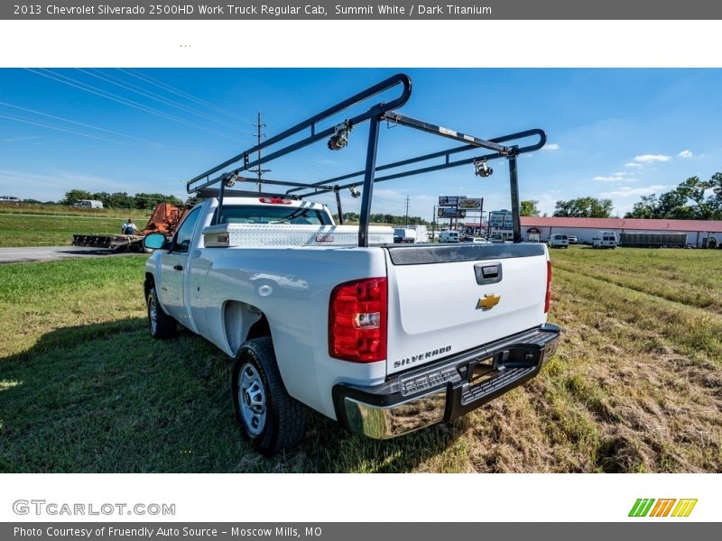 Summit White / Dark Titanium 2013 Chevrolet Silverado 2500HD Work Truck Regular Cab