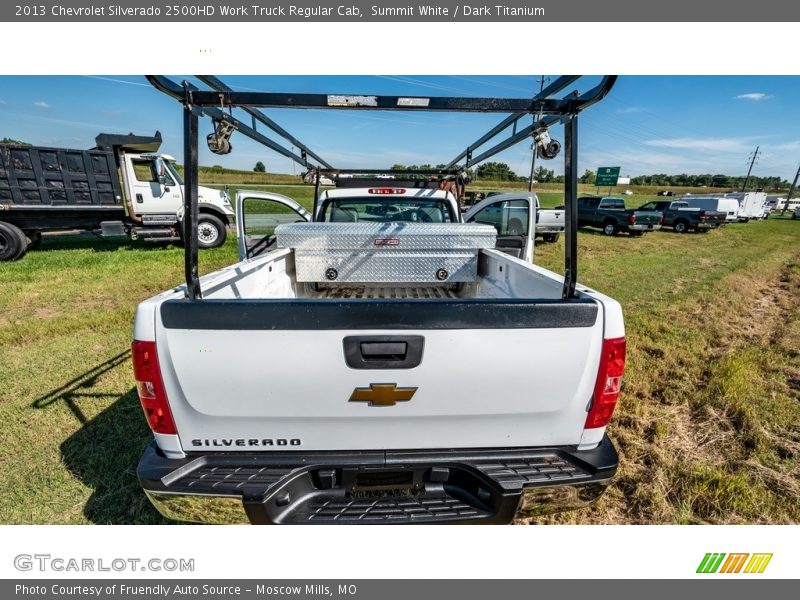 Summit White / Dark Titanium 2013 Chevrolet Silverado 2500HD Work Truck Regular Cab