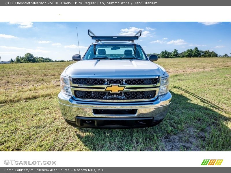 Summit White / Dark Titanium 2013 Chevrolet Silverado 2500HD Work Truck Regular Cab