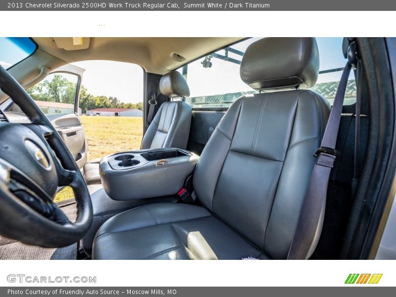 Summit White / Dark Titanium 2013 Chevrolet Silverado 2500HD Work Truck Regular Cab