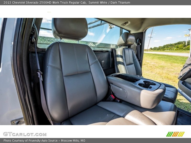 Summit White / Dark Titanium 2013 Chevrolet Silverado 2500HD Work Truck Regular Cab
