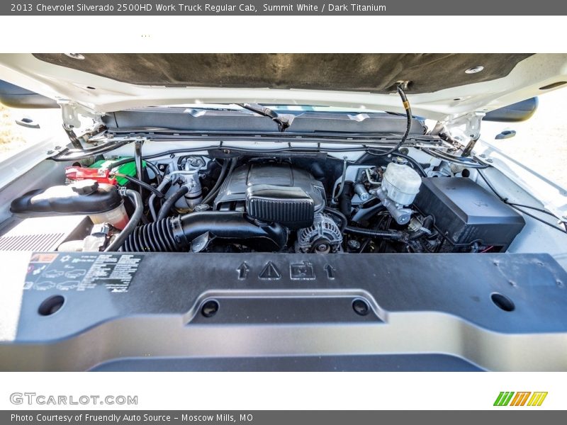 Summit White / Dark Titanium 2013 Chevrolet Silverado 2500HD Work Truck Regular Cab