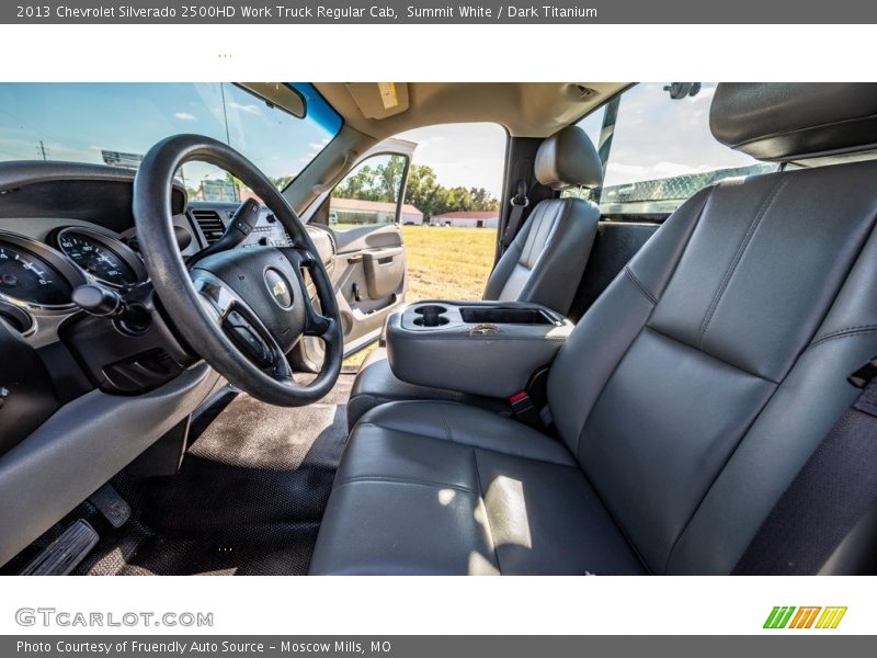 Summit White / Dark Titanium 2013 Chevrolet Silverado 2500HD Work Truck Regular Cab