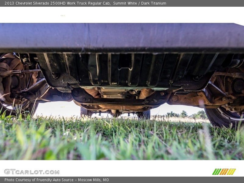 Summit White / Dark Titanium 2013 Chevrolet Silverado 2500HD Work Truck Regular Cab