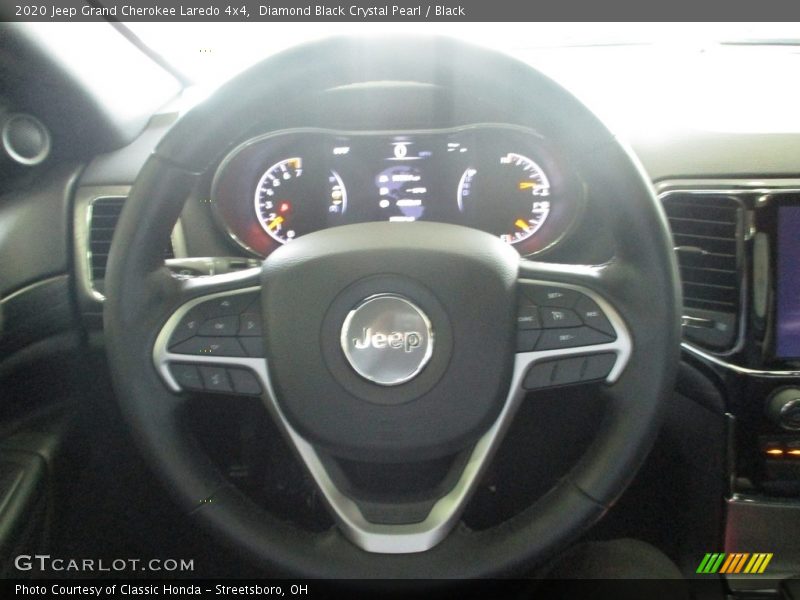 Diamond Black Crystal Pearl / Black 2020 Jeep Grand Cherokee Laredo 4x4