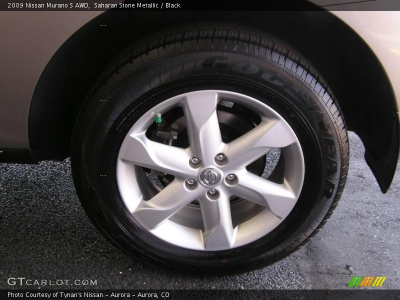 Saharan Stone Metallic / Black 2009 Nissan Murano S AWD