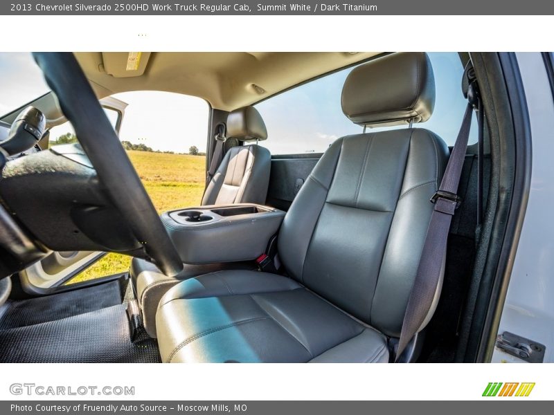 Summit White / Dark Titanium 2013 Chevrolet Silverado 2500HD Work Truck Regular Cab