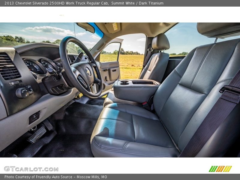Summit White / Dark Titanium 2013 Chevrolet Silverado 2500HD Work Truck Regular Cab