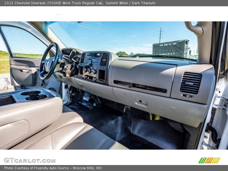 Summit White / Dark Titanium 2013 Chevrolet Silverado 2500HD Work Truck Regular Cab