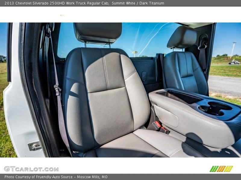Summit White / Dark Titanium 2013 Chevrolet Silverado 2500HD Work Truck Regular Cab