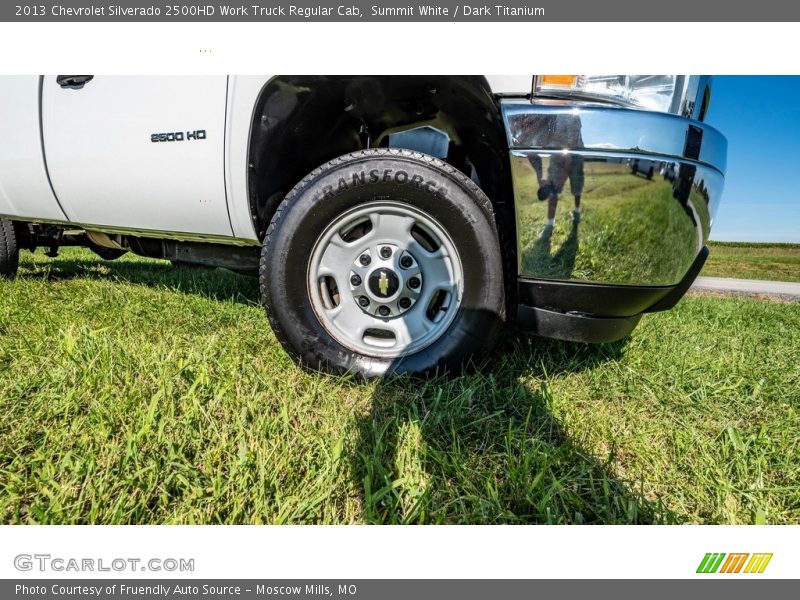 Summit White / Dark Titanium 2013 Chevrolet Silverado 2500HD Work Truck Regular Cab