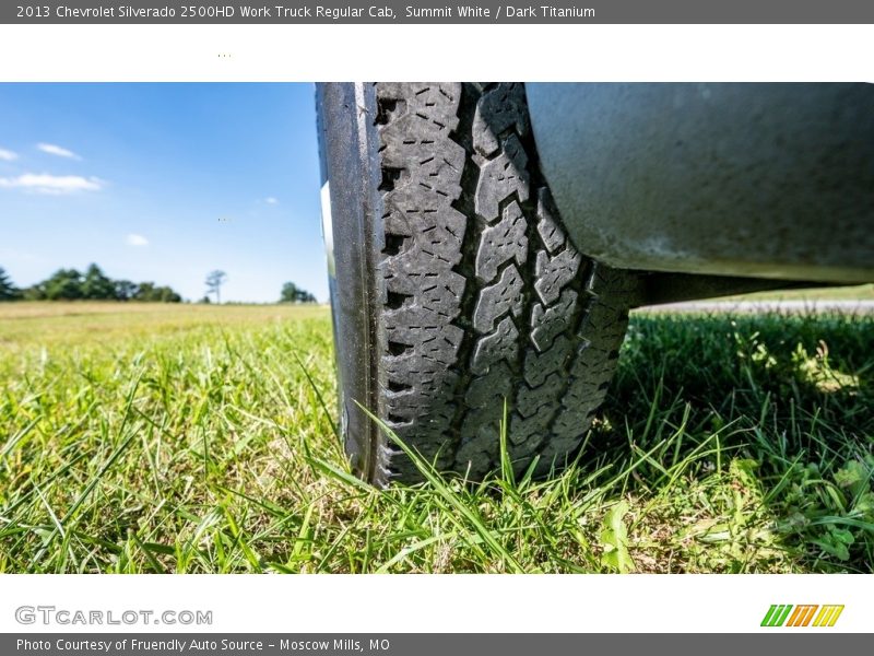 Summit White / Dark Titanium 2013 Chevrolet Silverado 2500HD Work Truck Regular Cab