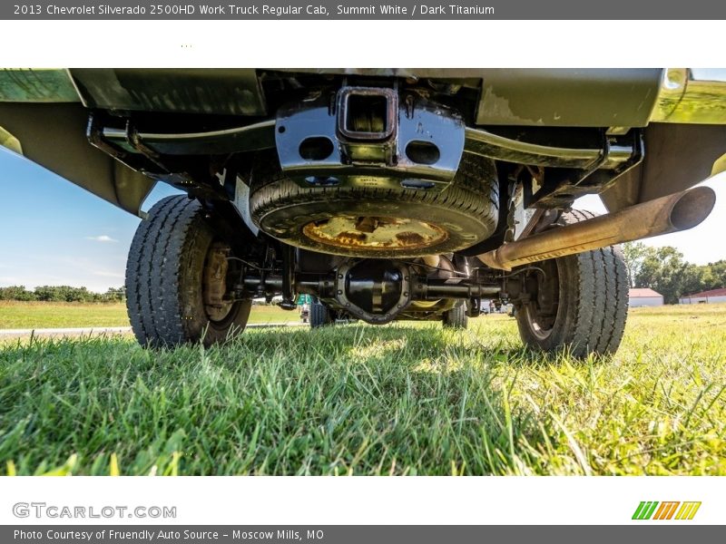 Summit White / Dark Titanium 2013 Chevrolet Silverado 2500HD Work Truck Regular Cab