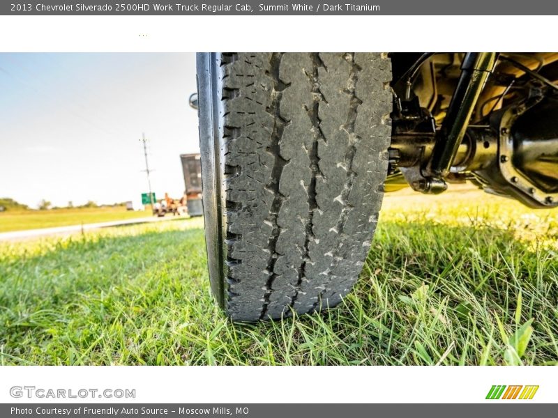 Summit White / Dark Titanium 2013 Chevrolet Silverado 2500HD Work Truck Regular Cab