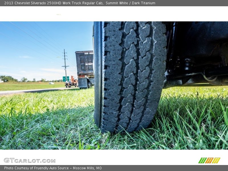 Summit White / Dark Titanium 2013 Chevrolet Silverado 2500HD Work Truck Regular Cab