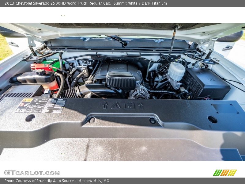 Summit White / Dark Titanium 2013 Chevrolet Silverado 2500HD Work Truck Regular Cab