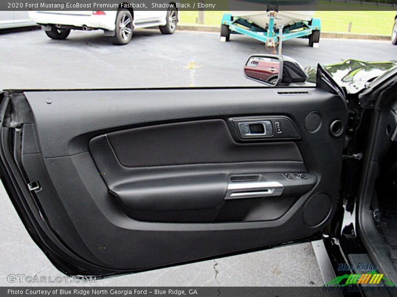 Door Panel of 2020 Mustang EcoBoost Premium Fastback