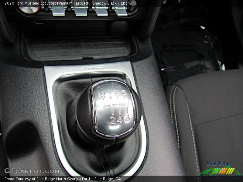 Shadow Black / Ebony 2020 Ford Mustang EcoBoost Premium Fastback