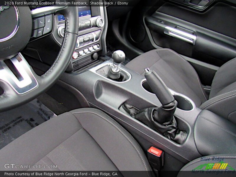 Shadow Black / Ebony 2020 Ford Mustang EcoBoost Premium Fastback