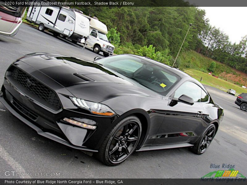Shadow Black / Ebony 2020 Ford Mustang EcoBoost Premium Fastback