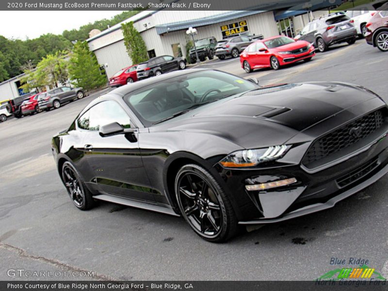 Shadow Black / Ebony 2020 Ford Mustang EcoBoost Premium Fastback