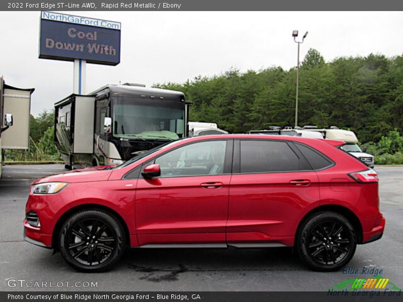  2022 Edge ST-Line AWD Rapid Red Metallic