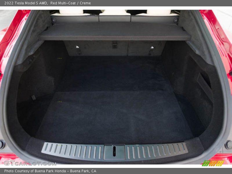  2022 Model S AWD Trunk