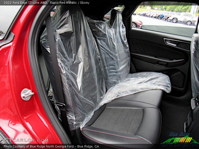 Rapid Red Metallic / Ebony 2022 Ford Edge ST-Line AWD