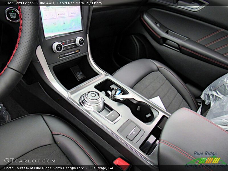 Rapid Red Metallic / Ebony 2022 Ford Edge ST-Line AWD