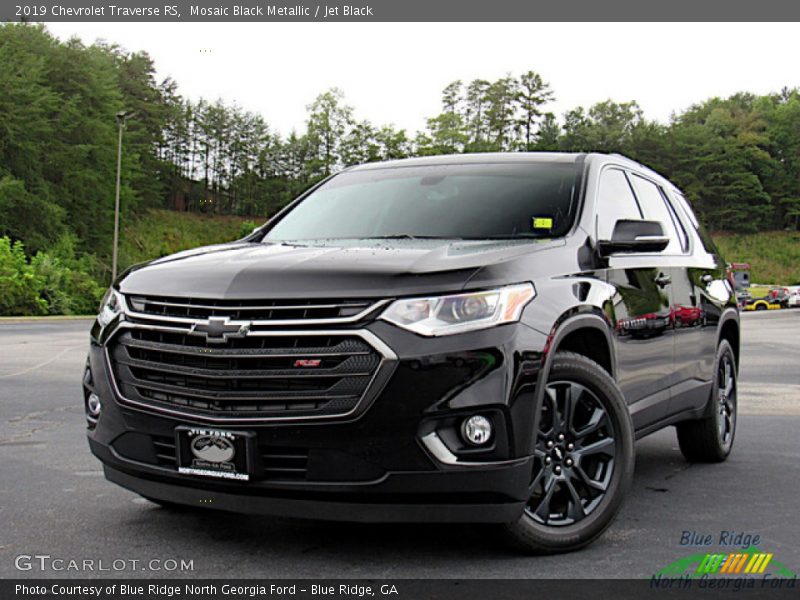 Mosaic Black Metallic / Jet Black 2019 Chevrolet Traverse RS