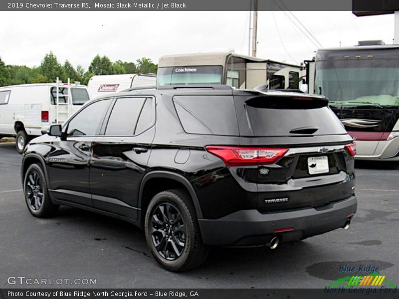 Mosaic Black Metallic / Jet Black 2019 Chevrolet Traverse RS