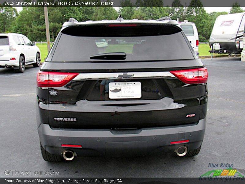 Mosaic Black Metallic / Jet Black 2019 Chevrolet Traverse RS