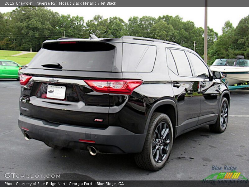 Mosaic Black Metallic / Jet Black 2019 Chevrolet Traverse RS