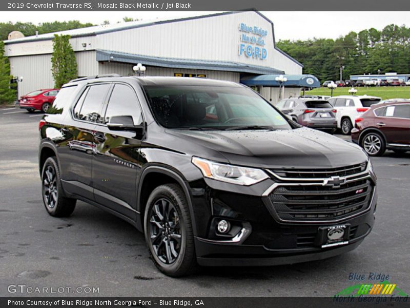 Mosaic Black Metallic / Jet Black 2019 Chevrolet Traverse RS